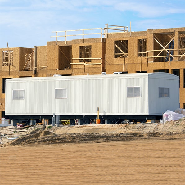 our construction trailers are designed to be durable and withstand heavy-duty construction use